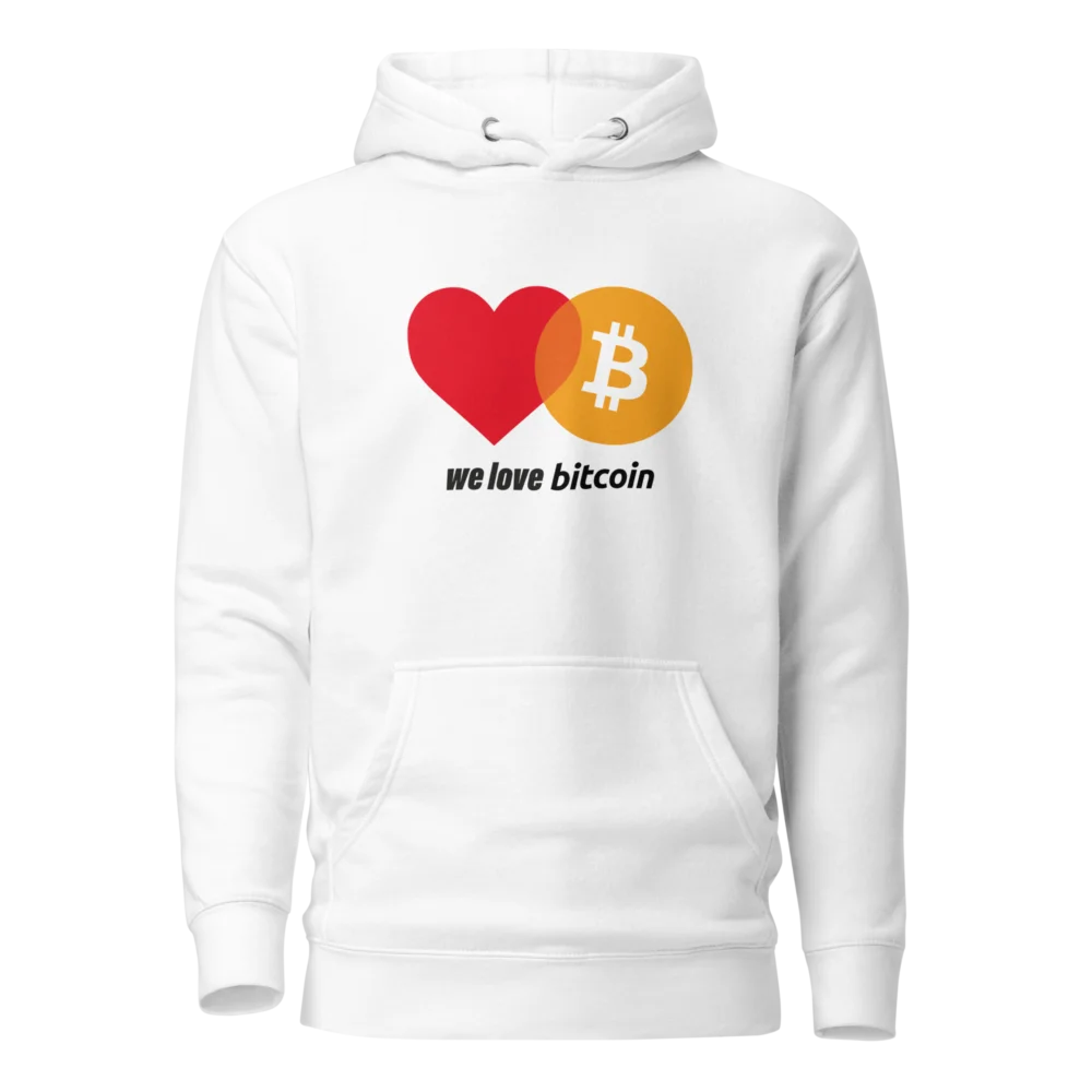 We Love Bitcoin Hoodie
