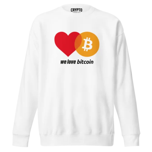 We Love Bitcoin Sweatshirt