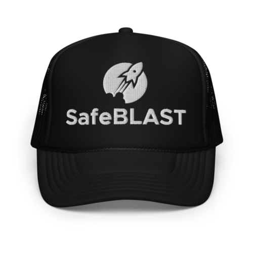 SafeBlast Foam Trucker Hat