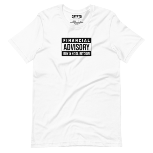 Financial Advisory: Buy & Hodl Bitcoin T-Shirt