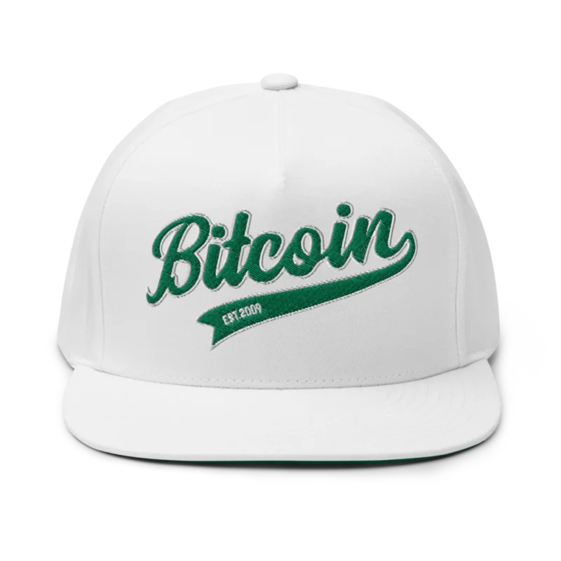 Bitcoin Baseball Snapback Hat