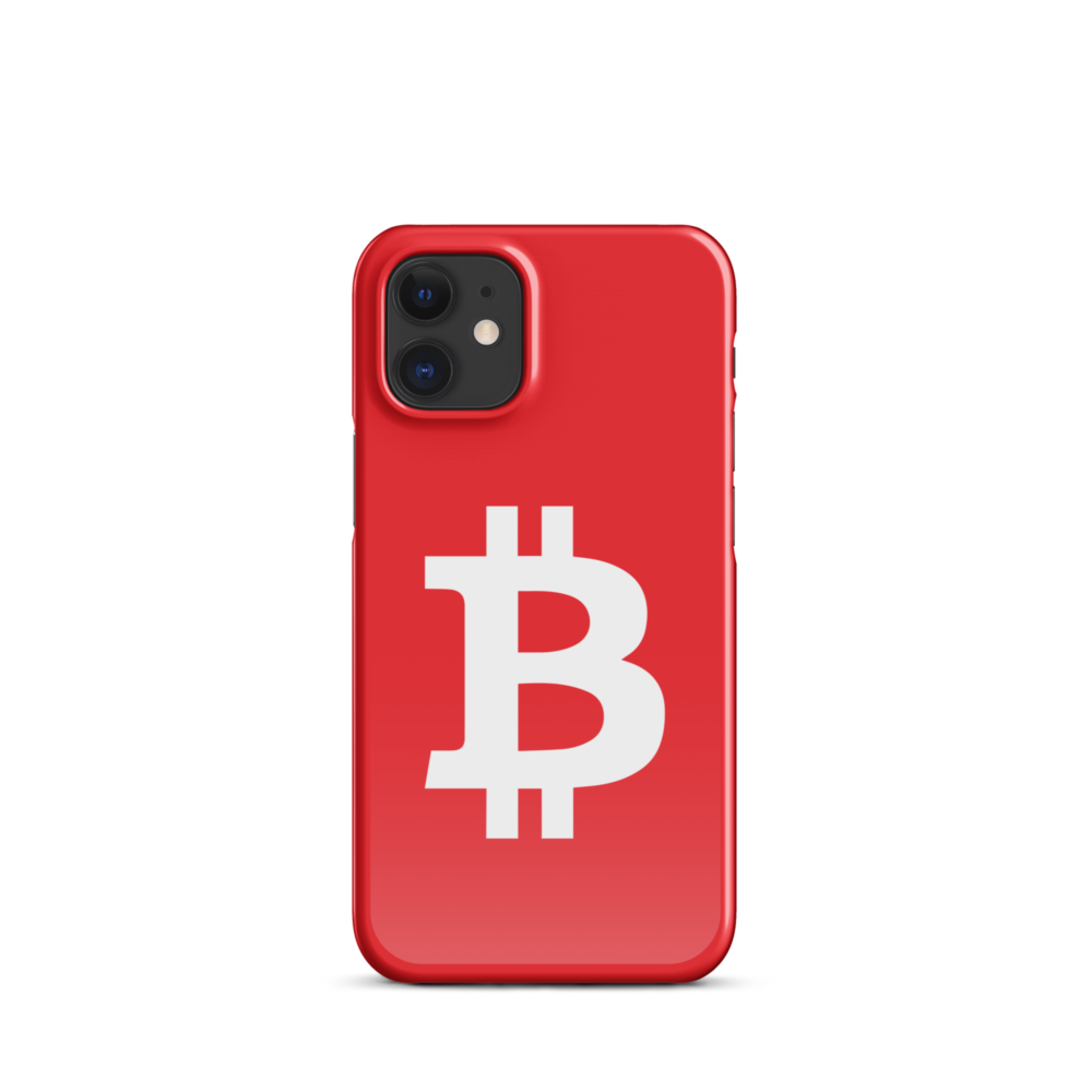Bitcoin (RED) Snap Case for iPhone®