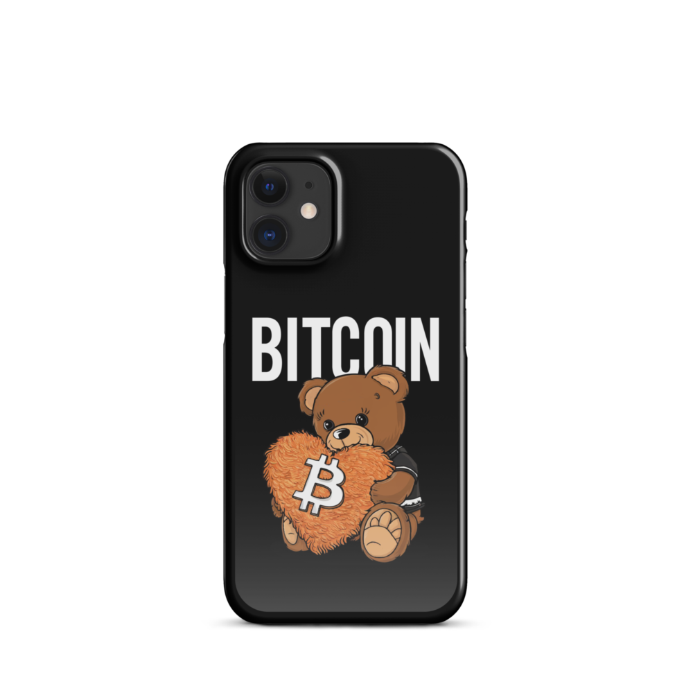 Bitcoin Teddy Bear Snap Case for iPhone®