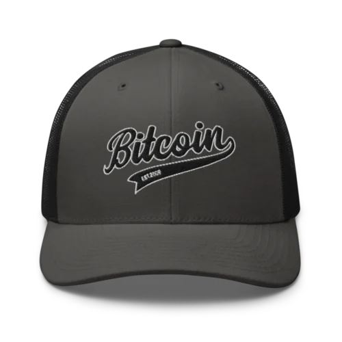 Bitcoin Trucker Cap