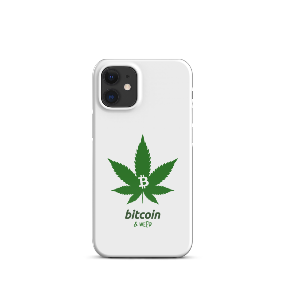 Bitcoin & Weed Snap Case for iPhone®