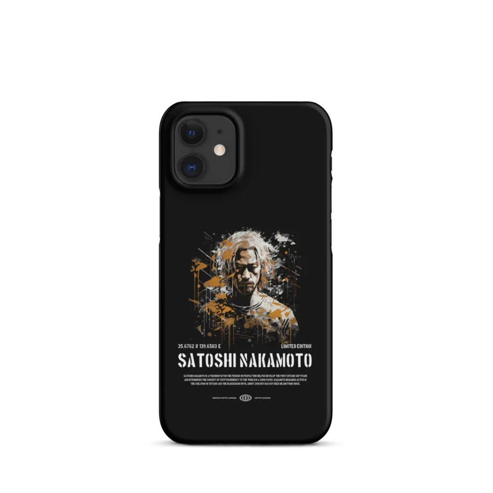 Satoshi Nakamoto Snap case for iPhone®