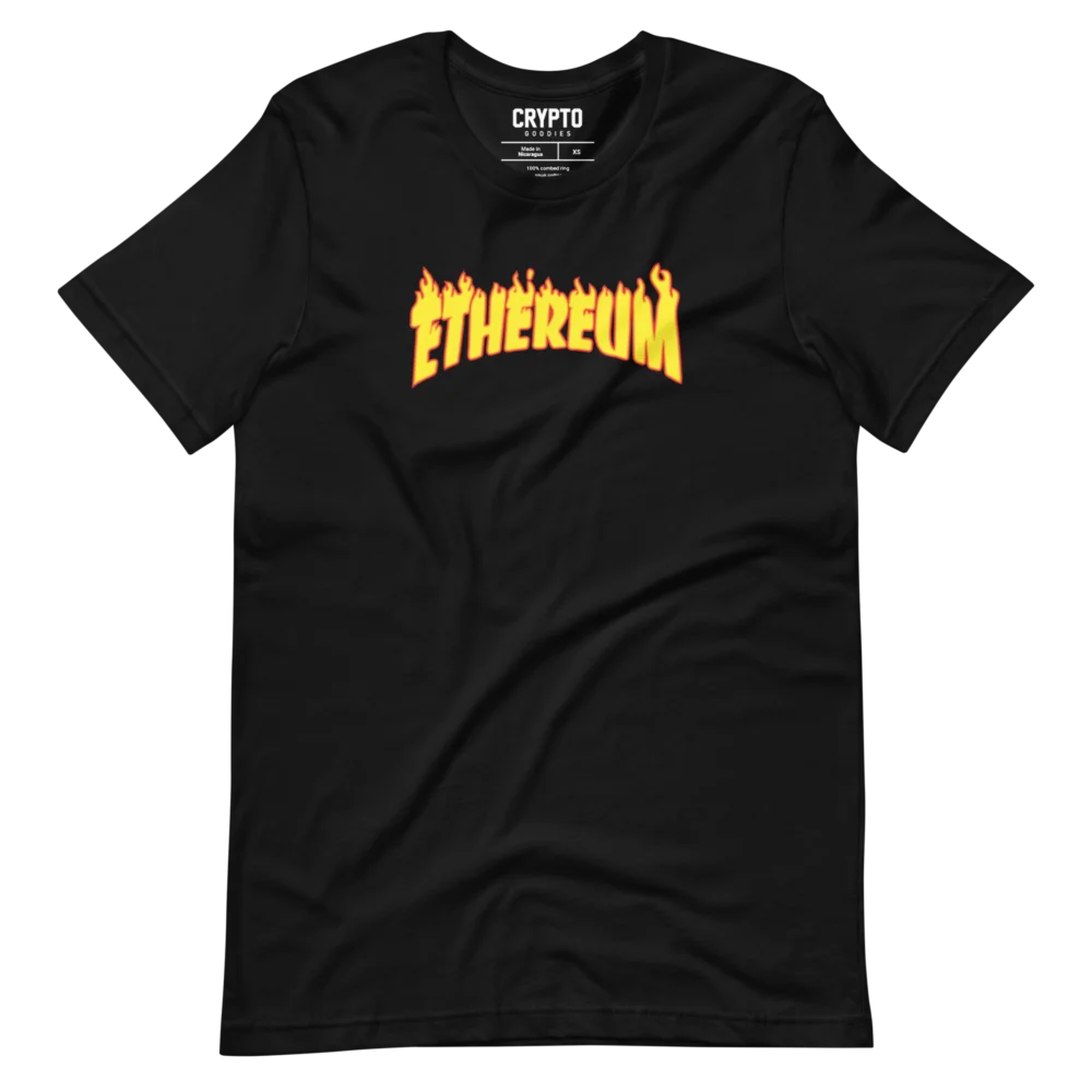 Ethereum: Flames Edition T-Shirt - Image 2