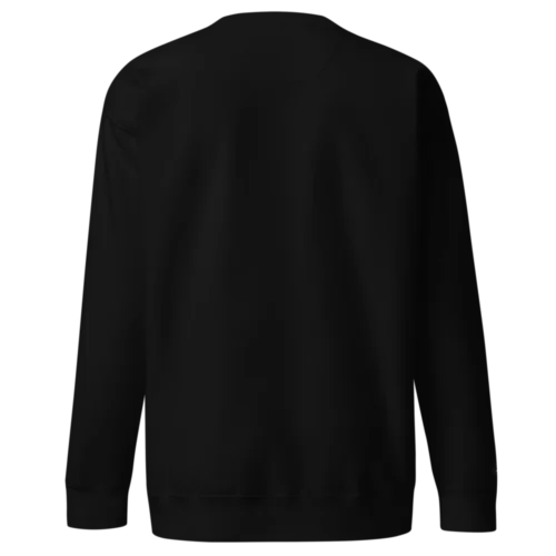 Bitcoin (Embroidery) Premium Sweatshirt