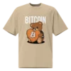 Bitcoin Teddy Bear Oversized T-Shirt