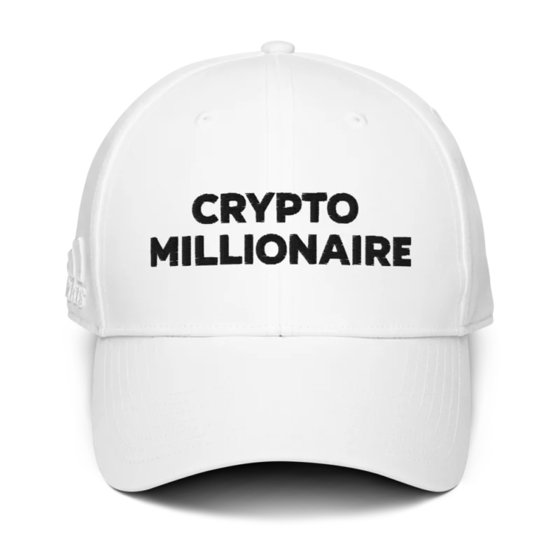 Crypto Millionaire adidas® Baseball Cap