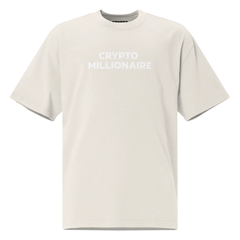 Crypto Millionaire Oversized T-Shirt