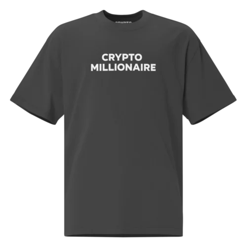 Crypto Millionaire Oversized T-Shirt