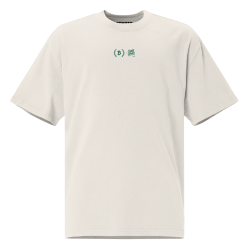 Life Is Better With Bitcoin Oversized T-Shirt
