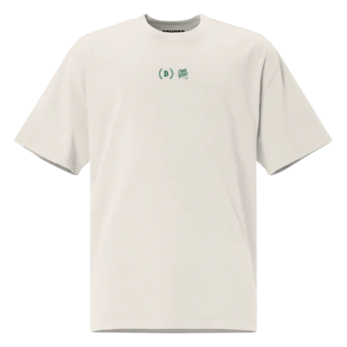 Life Is Better With Bitcoin Oversized T-Shirt