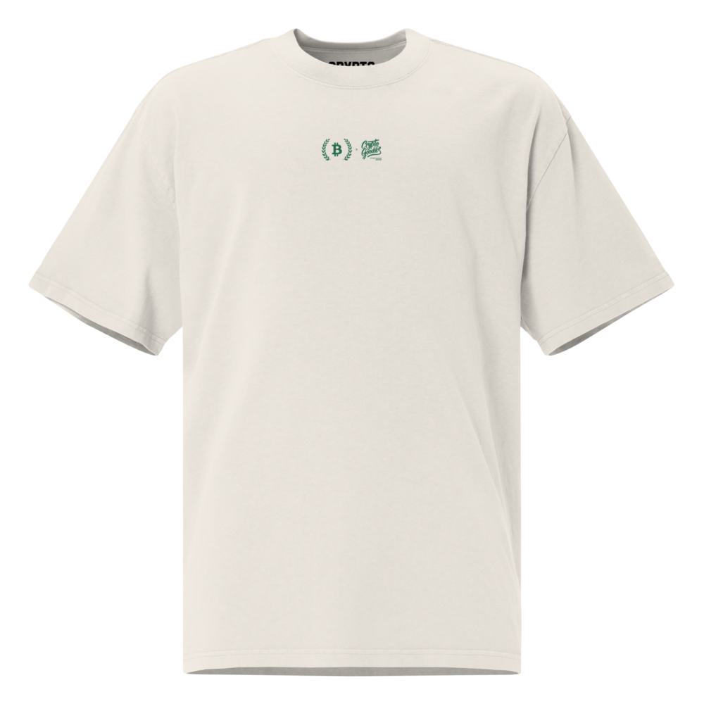 Life Is Better With Bitcoin Oversized T-Shirt