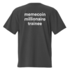Memecoin Millionaire Trainee Oversized T-Shirt