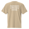 Memecoin Millionaire Trainee Oversized T-Shirt