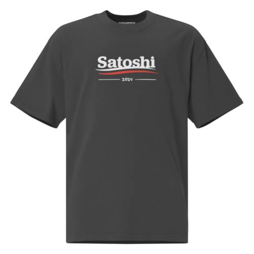 Satoshi 2024 Oversized T-Shirt