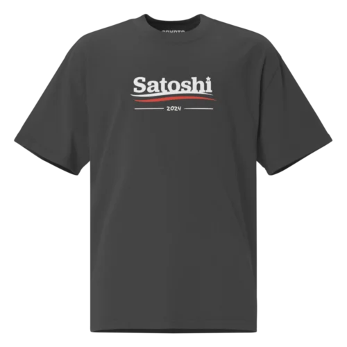 Satoshi 2024 Oversized T-Shirt