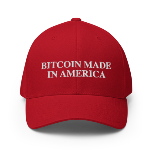 🇺🇸 Bitcoin Made in America Cap