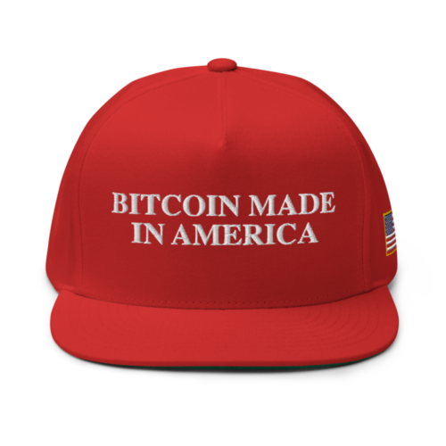 🇺🇸 Bitcoin Made in America Snapback Hat