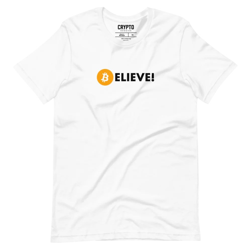 Bitcoin: Believe T-Shirt