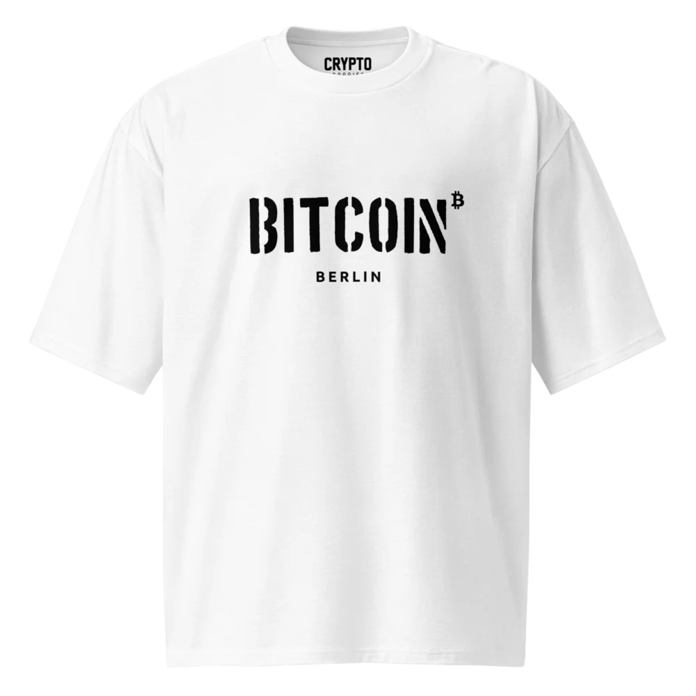 Bitcoin: Berlin Oversized T-Shirt