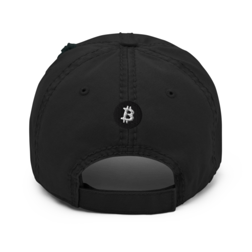 Bitcoin Distressed Baseball Cap