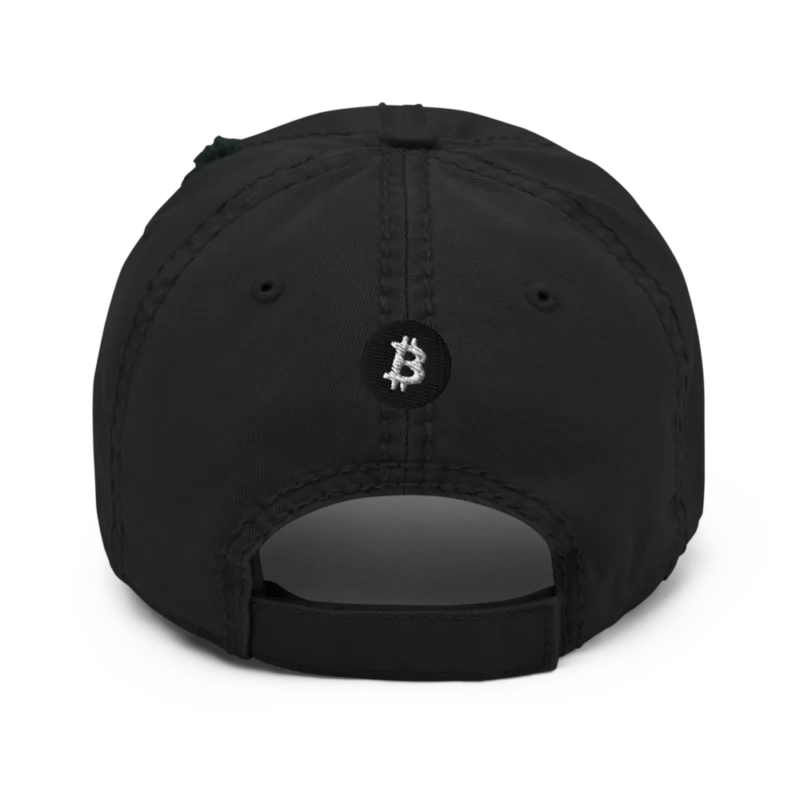 Bitcoin Distressed Baseball Cap