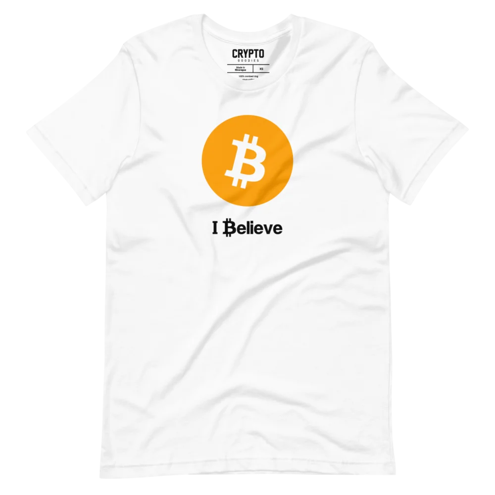 Bitcoin: I Believe T-Shirt