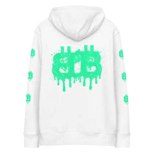 Bitcoin Paris Grafitti Hoodie