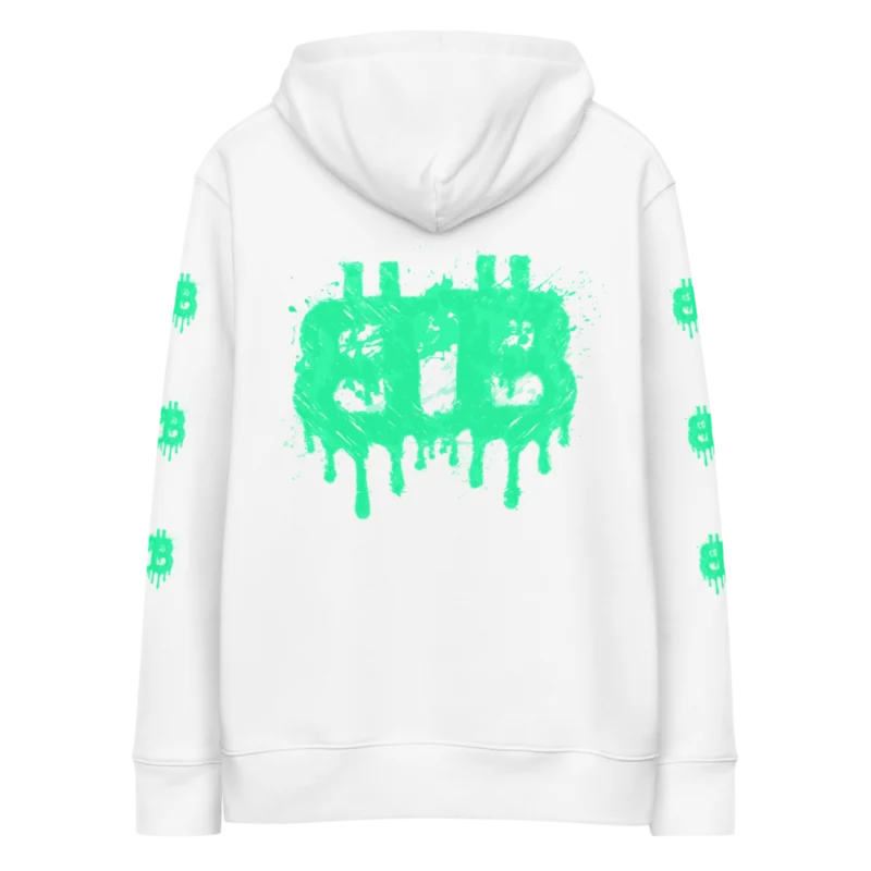 Bitcoin Paris Grafitti Hoodie