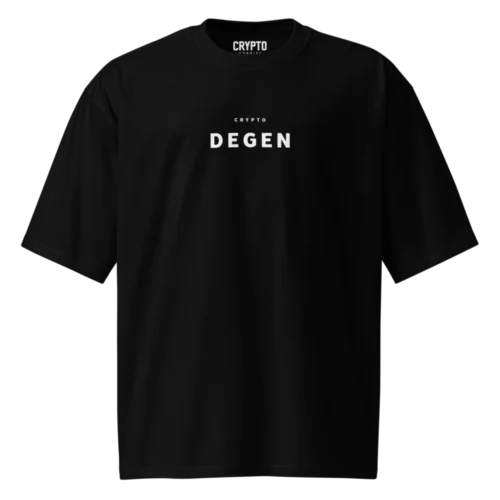 CRYPTO DEGEN Oversized T-Shirt