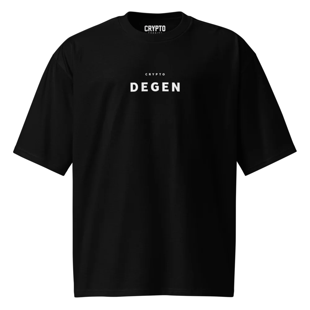 CRYPTO DEGEN Oversized T-Shirt