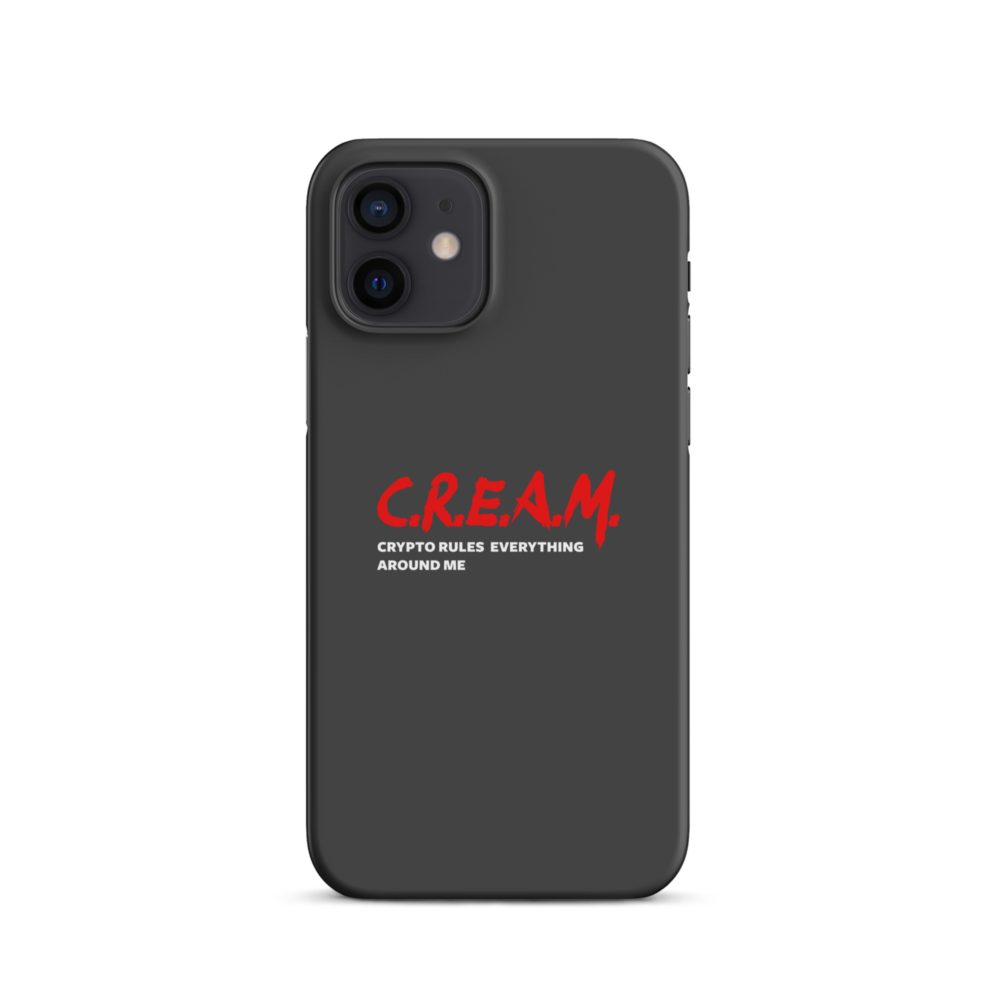 Crypto Rules Everything Around Me Snap case for iPhone®