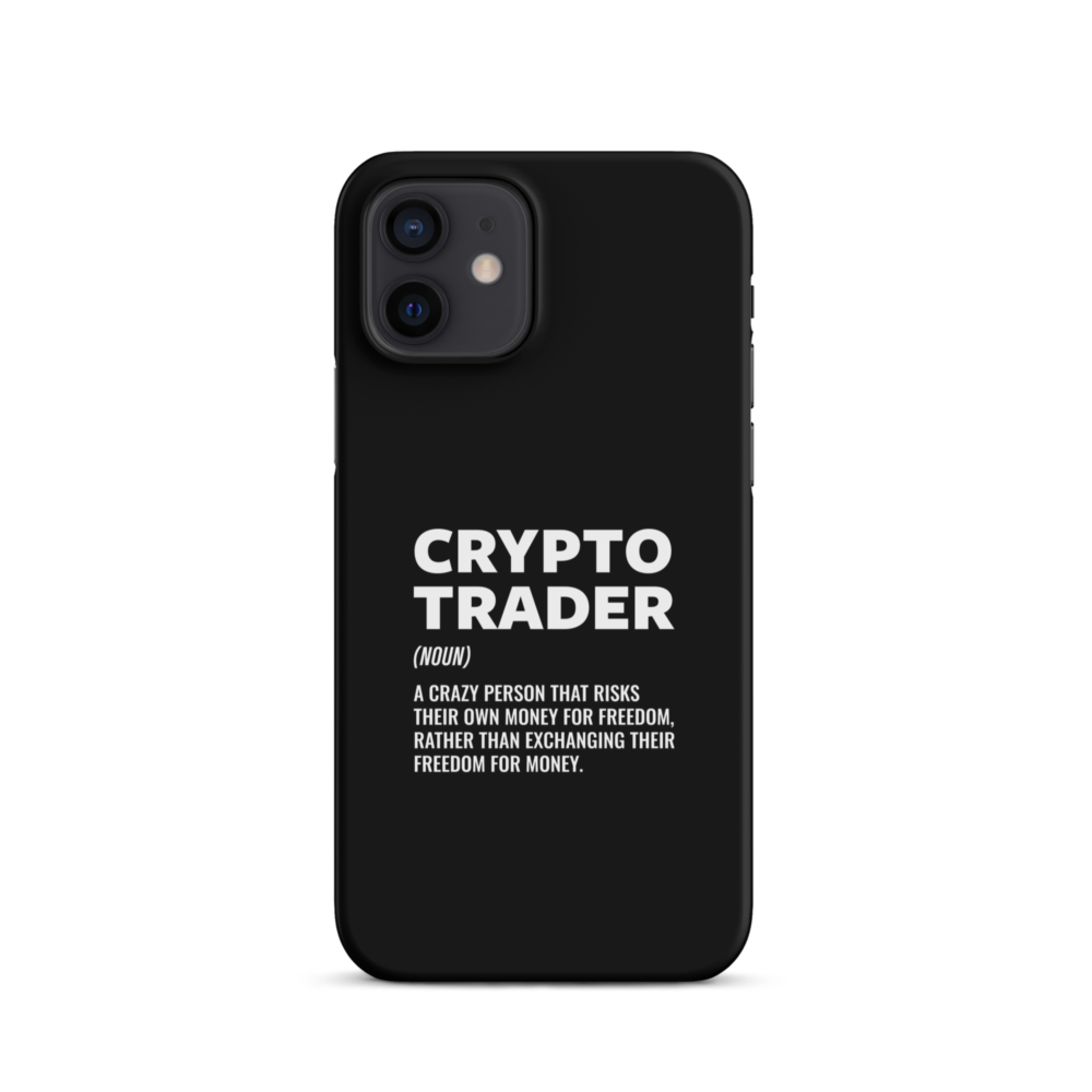 Crypto Trader Definition Snap case for iPhone®