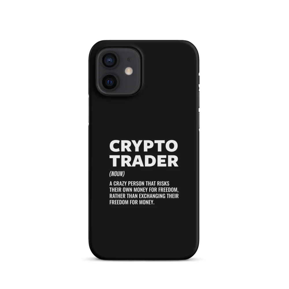 Crypto Trader Definition Snap case for iPhone®