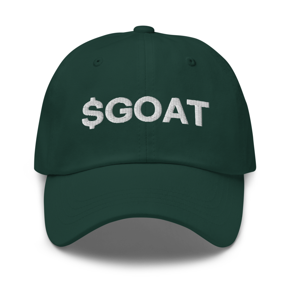 Goatseus Maximus ($GOAT) Baseball Cap