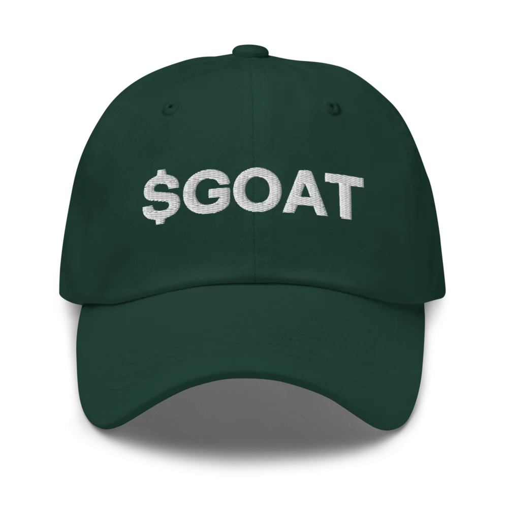 Goatseus Maximus ($GOAT) Baseball Cap - Image 3