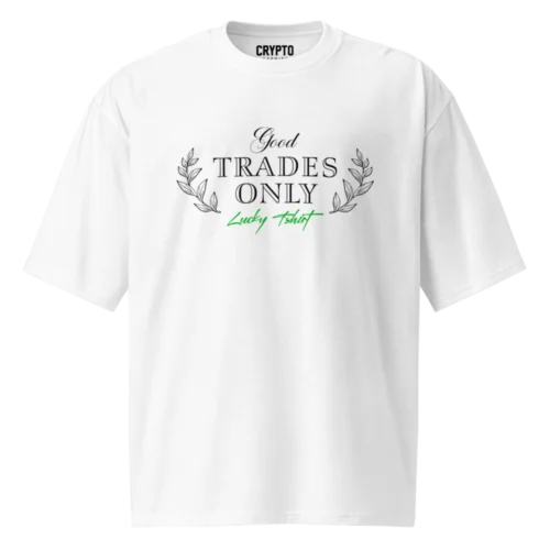 Good Trades Only Lucky Oversized T-Shirt