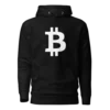 Large Bitcoin Logo Hoodie