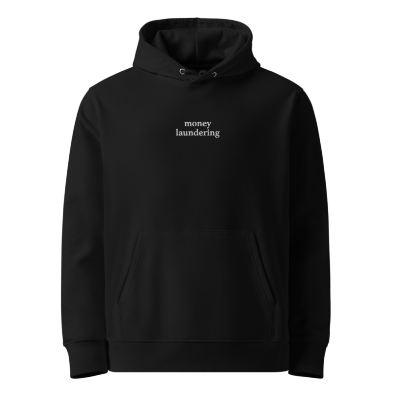 Money Laundering (Embroidery) Premium Hoodie