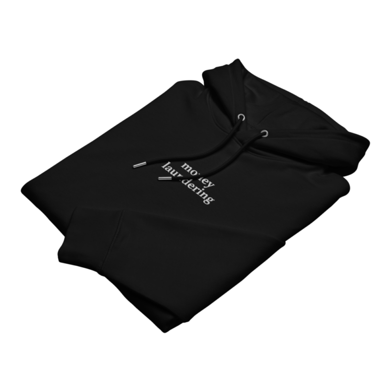 Money Laundering (Embroidery) Premium Hoodie