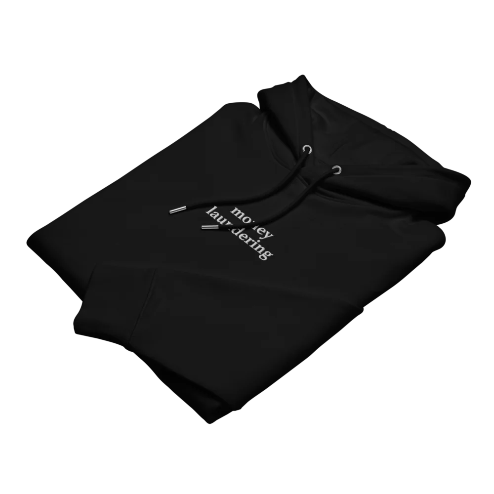 Money Laundering (Embroidery) Premium Hoodie - Image 4