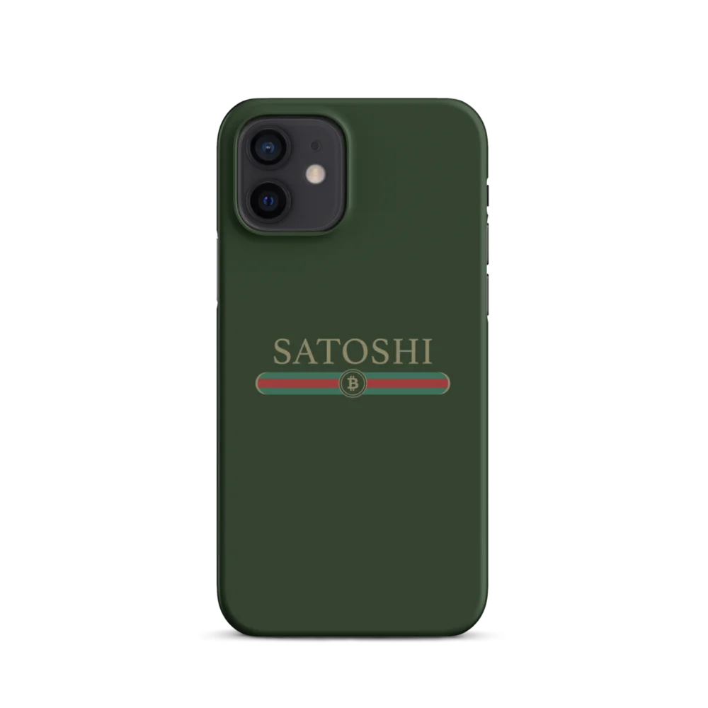 Satoshi Fashion Snap case for iPhone®