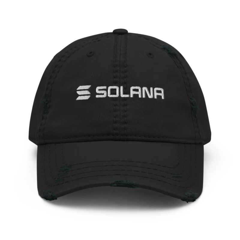 Solana Distressed Baseball Cap