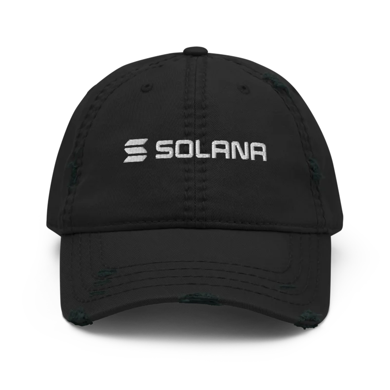 Solana Distressed Baseball Cap