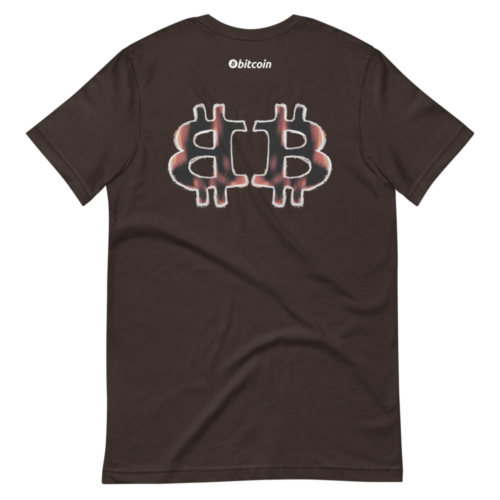 Bitcoin: Airbrush Logo T-Shirt