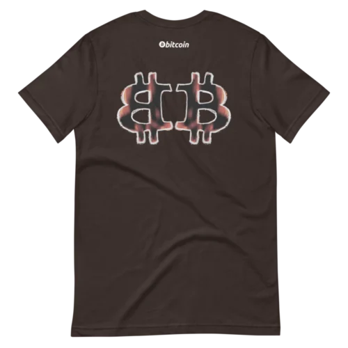 Bitcoin: Airbrush Logo T-Shirt