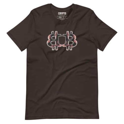 Bitcoin: Airbrush Logo T-Shirt